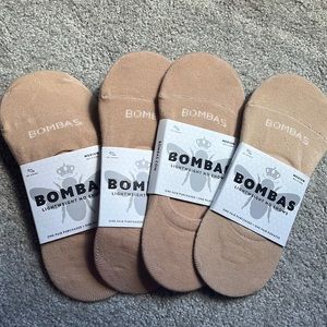 Brand new no show lightweight bombas